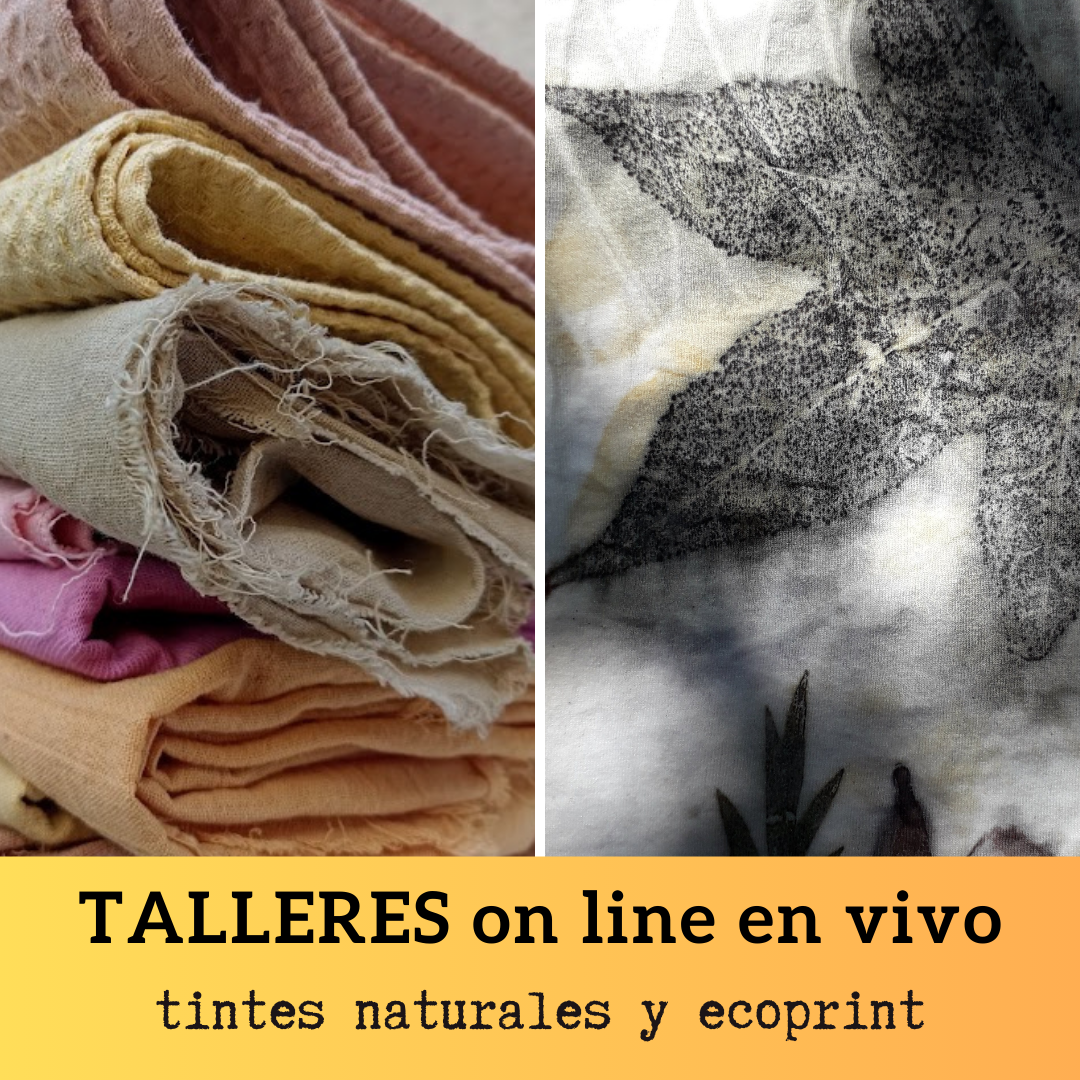 Combo Técnicas Textiles: Tintes naturales y Ecoprint