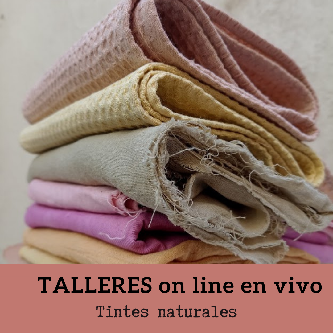 Curso de Tintes Naturales on line en vivo